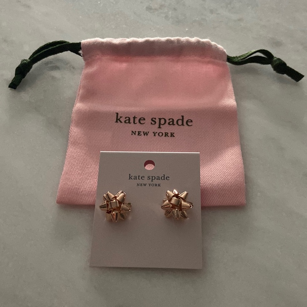 Kate Spade Rose Gold Earrings